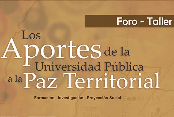 Decano de Humanidades UAO en foro - taller sobre la paz