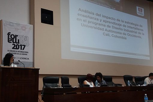 Docentes presentaron ponencia en IX Congreso Internacional de Diseño de La Habana