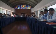 Salon de la charla entre UAO y Viceministro de trabajo