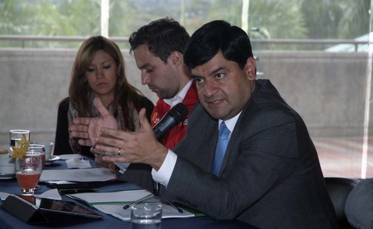 Viceministro de Trabajo de Colombia con Rector Universidad Autónoma de Occidente