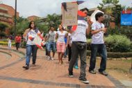 Estudiantes en evento OGE