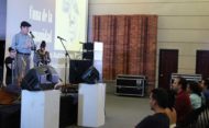 Humberto Jarrin dando apertura a palabras autonomas