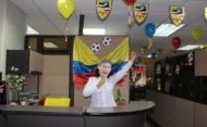 asi se vive el mundial en la UAO