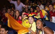 asi se vive el mundial en la UAO
