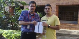 Estudiante ganó iPad