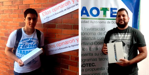 Respondieron la encuentas y ganaron