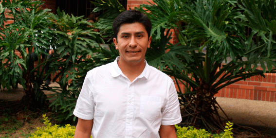 Christian García, pasante de intecrambio en la UAO