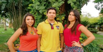 Diana Zorrilla, David Cabezas y Sara Garcés