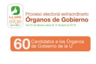 Proceso electoral extraordinario UAO