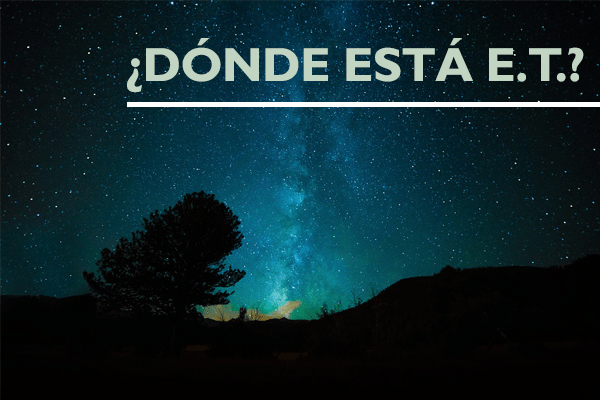 ¿Sabes dónde está E.T.?