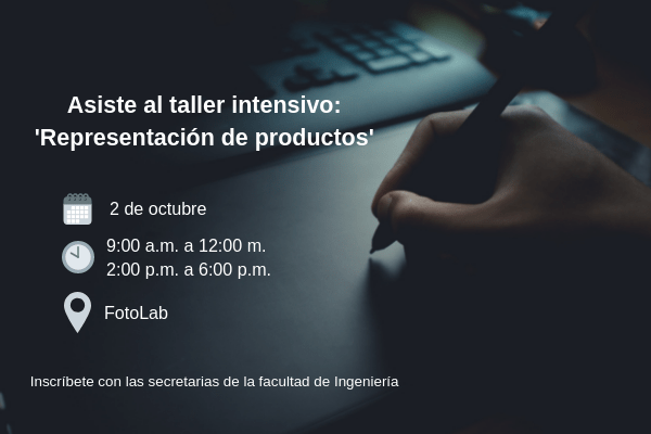 Taller intensivo: ‘Representación de productos’