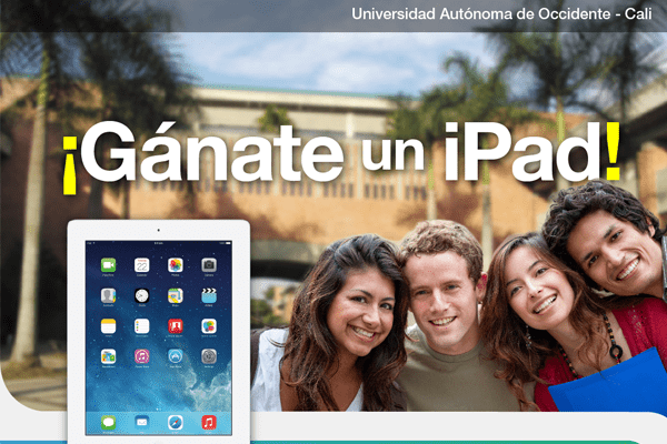 Un iPad puede ser tuyo