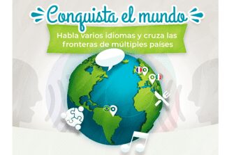 Conquista el mundo y cruza las fronteras con la U