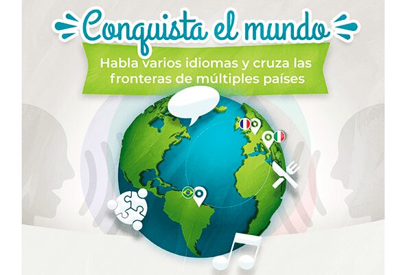 Conquista el mundo y cruza las fronteras con la U
