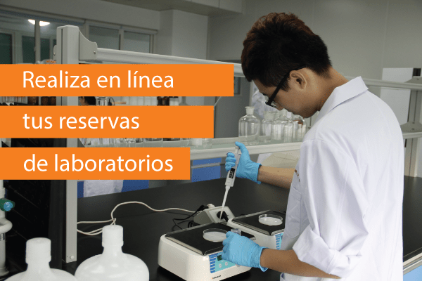 Realiza en línea tus reservas de laboratorios