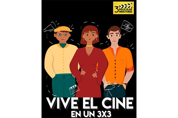 Tres directores y tres películas para disfrutar en la U (afiches)