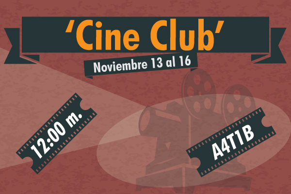 Acércate al cine colombiano con el ‘Cine Club’